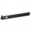 Stekkerdoos rackmount Intellinet 19 inch 8-voudig Duitse uitvoering