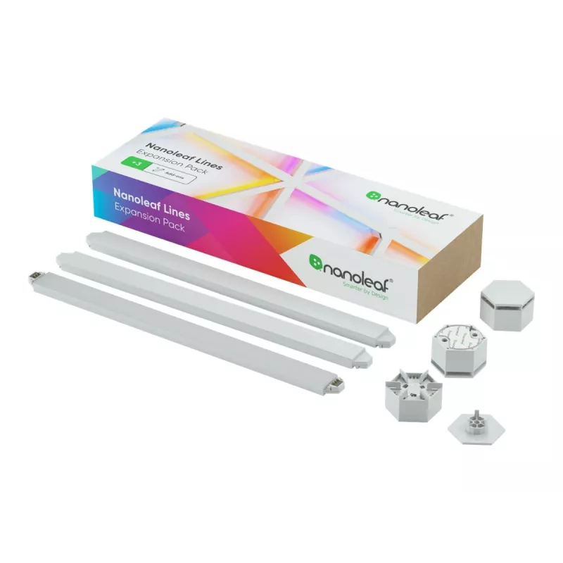 Sfeerverlichting Nanoleaf Lines uitbreidingspakket 3 stuks