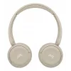 JVC HA-S59W headset bedraad & draadloos hoofdband muziek/dagelijks USB Type-C Bluetooth beige