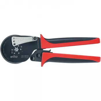 Wiha 41246 Kabelkrimptang Crimping Tool zwart, rood
