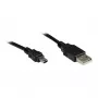 Verbindingskabel USB 2.0 stekker A naar Mini-B stekker 5-polig, zwart, 3m, Good Connections® (3310-AM3)