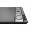 Huion Inspiroy 2L H1061P tekentablet, 266,7 x 166,7 mm (10,5 x 6,56 inch) actief gebied, 8192 drukniveaus, zwart