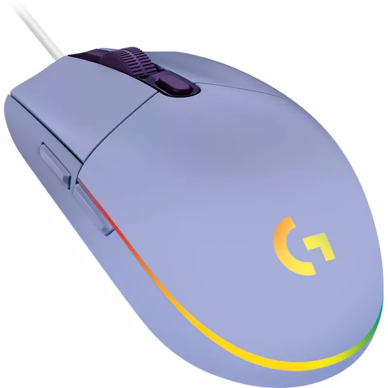 Logitech G102 LIGHTSYNC gamingmuis, lila