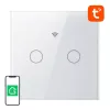 Slimme touch-WLAN-lichtschakelaar Gosund SLS2 (model SW12) — touchbediening, WLAN-connectiviteit, optionele N-/dubbele bedrading