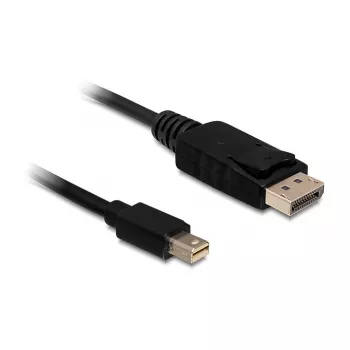 Mini DisplayPort naar DisplayPort kabel DeLOCK 83984 0,5 m zwart