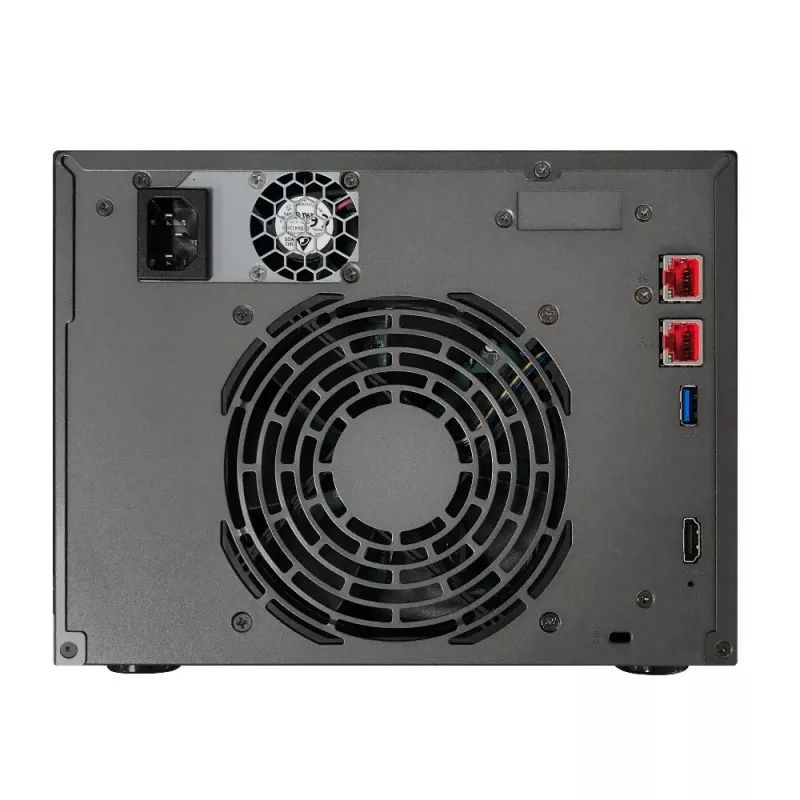 Asustor LOCKERSTOR 6 NAS desktop Intel® Celeron® N5105 8 GB DDR4 HDD ADM zwart