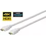 HDMI-kabel Vivolink Pro HDMI-kabel wit 5 m ultra flexibel