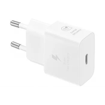 AC USB-snellader Samsung EP-T2510 25W wit, USB-C, PPS, Super Fast Charging