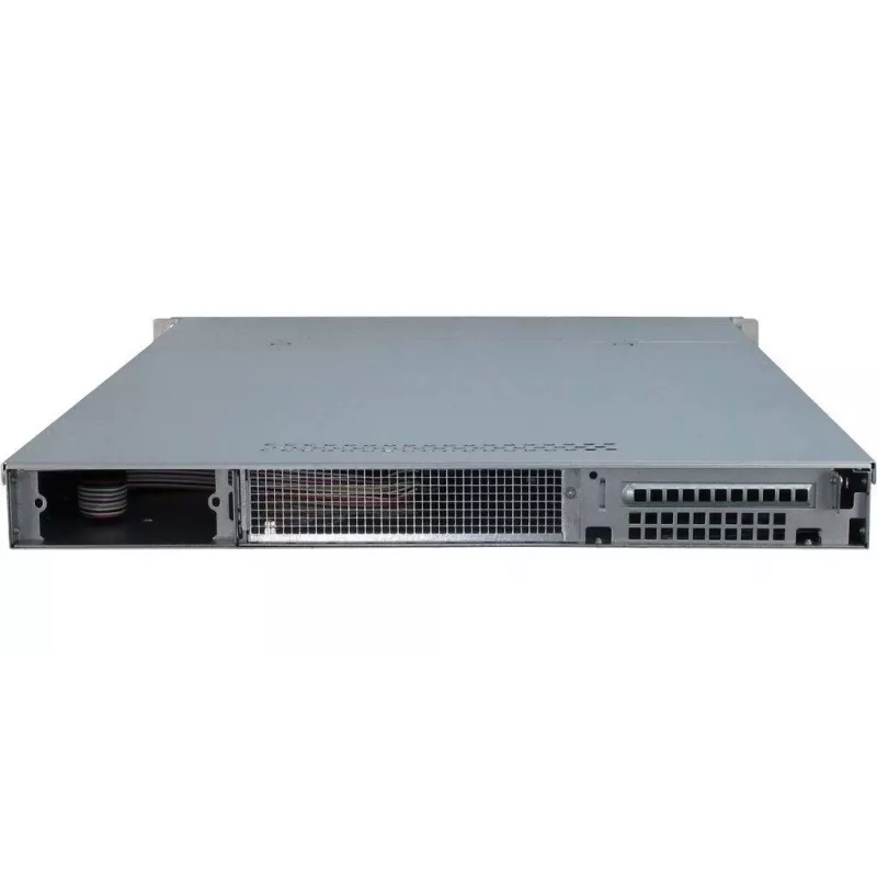 Inter-Tech IPC 1U-1404 rack zwart, roestvrijstaal