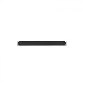 LogiLink rack - lege console - zwart RAL 9005 - 1U - 48,3 cm (19 inch)