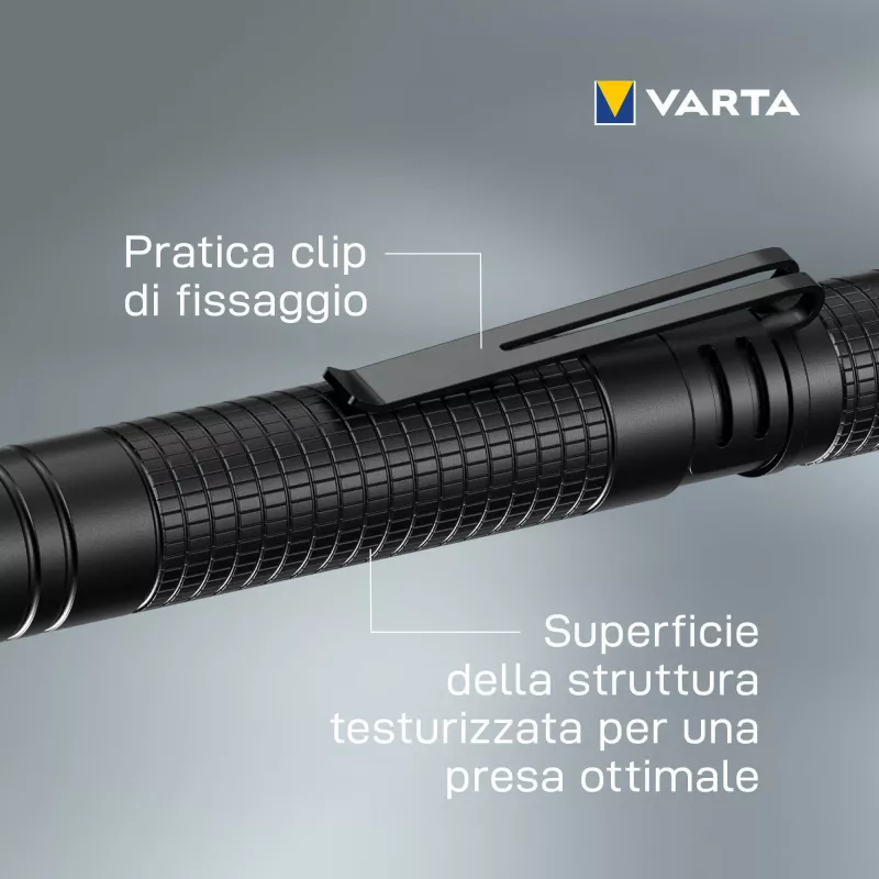 Handzaklamp Varta 16606 aluminium LED 30 lm 25 h