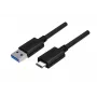 UNITEK Y-C474BK USB-kabel USB 3.2 Gen 1 (3.1 Gen 1) 1 m USB A USB C zwart