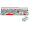 CANYON HSET-W5 EN toetsenbord+muis AAA+AA draadloos wit