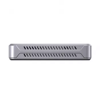 SSD-behuizing Unitek S1242AGY01-EU USB4 40 Gbit/s, M.2 NVMe, tot 8 TB, aluminium/kunststof, actieve koeling