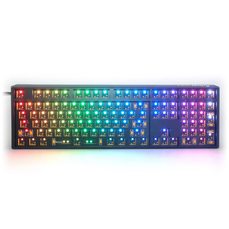 Ducky One 3 Hot-Swap Barebone-toetsenbord gaming USB US Engels zwart