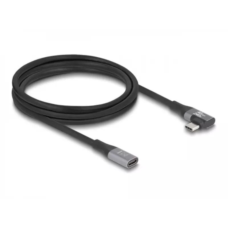 USB-kabel DeLOCK 81148 2m USB-C zwart 20 Gbit/s