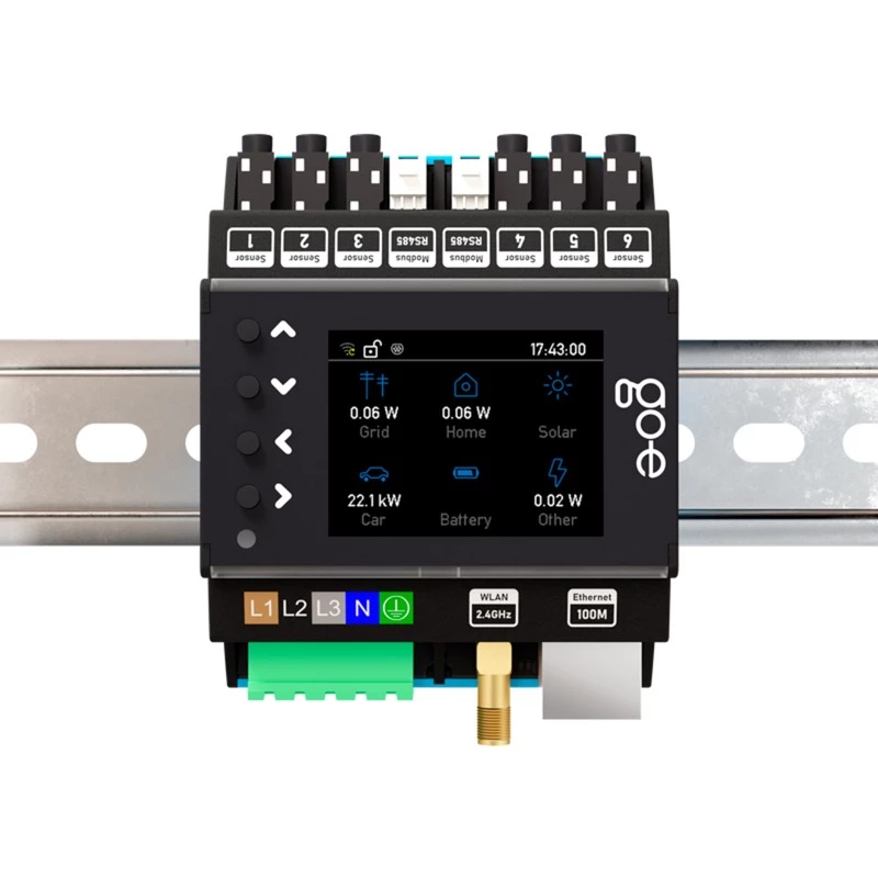 Go-e CH-30-01 voeding zwart