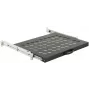 Rackplateau LOGON RAS605BL zwart 30 kg draagvermogen 19 inch