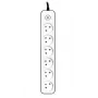 TRACER Stekkerdoos Zebra 1,5 m 6 stopcontacten