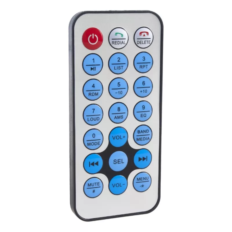Audiocore AC9100 radio auto digitaal zwart, rood