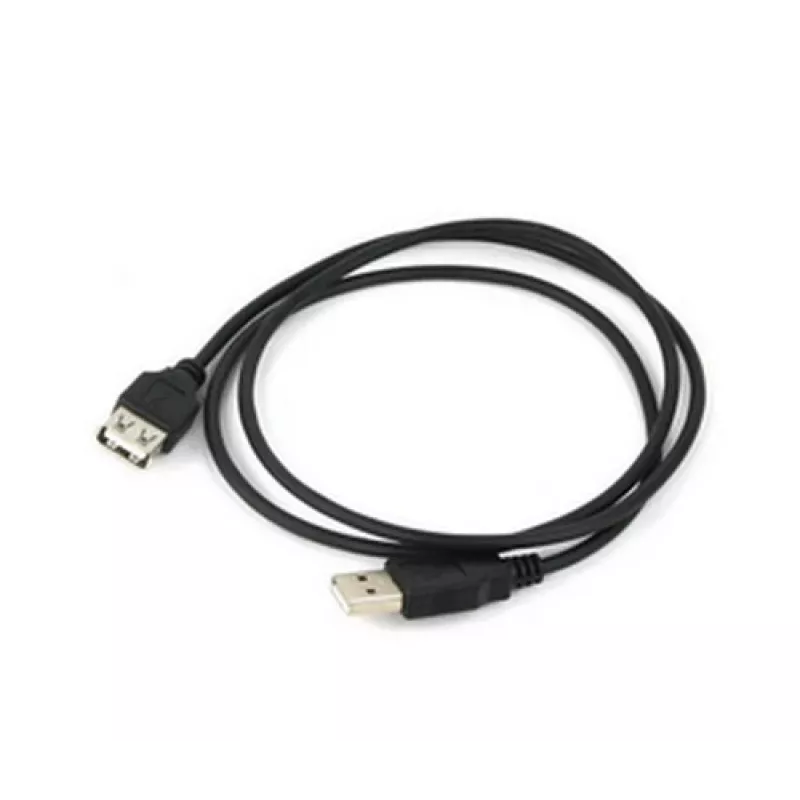 USB-kabel Star Micronics USB 2.0 1m zwart stekker/stekker