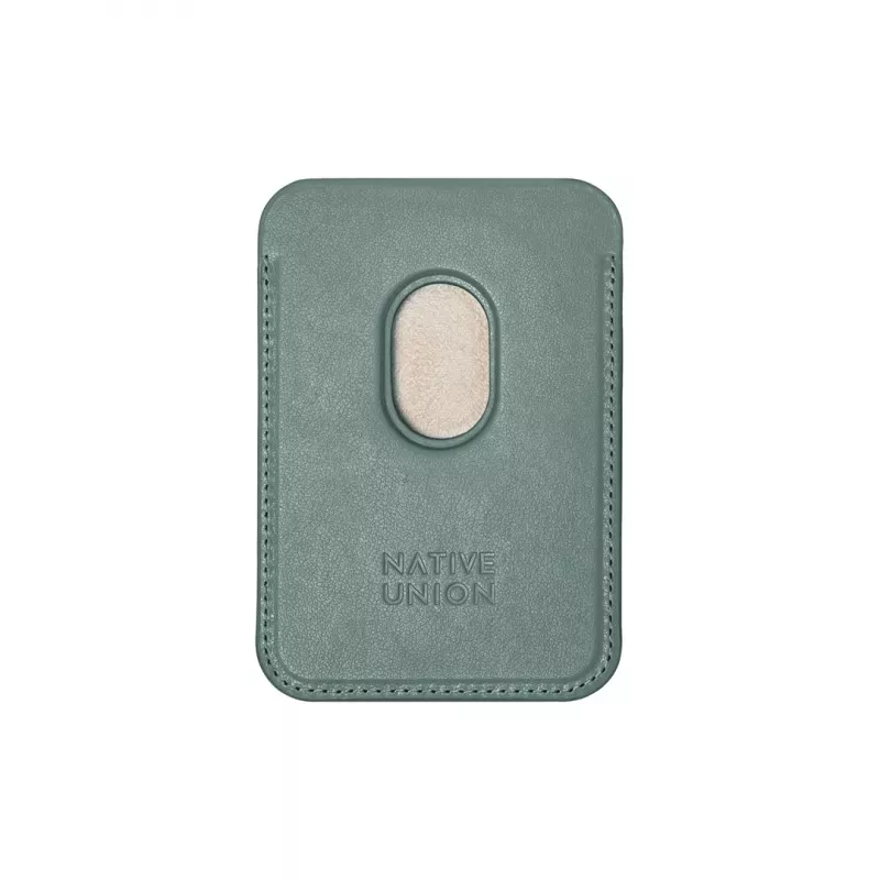 Wallet Case native union (Re)Classic groen compatibel met iPhone 15/15 Pro/15 Plus/15 Pro Max, iPhone 14/14 Pro/14 Plus/14 Pro Max, iPhone 13/13 Pro
