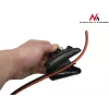 Maclean MCTV-676 B kabelgoot-organizer, zwart