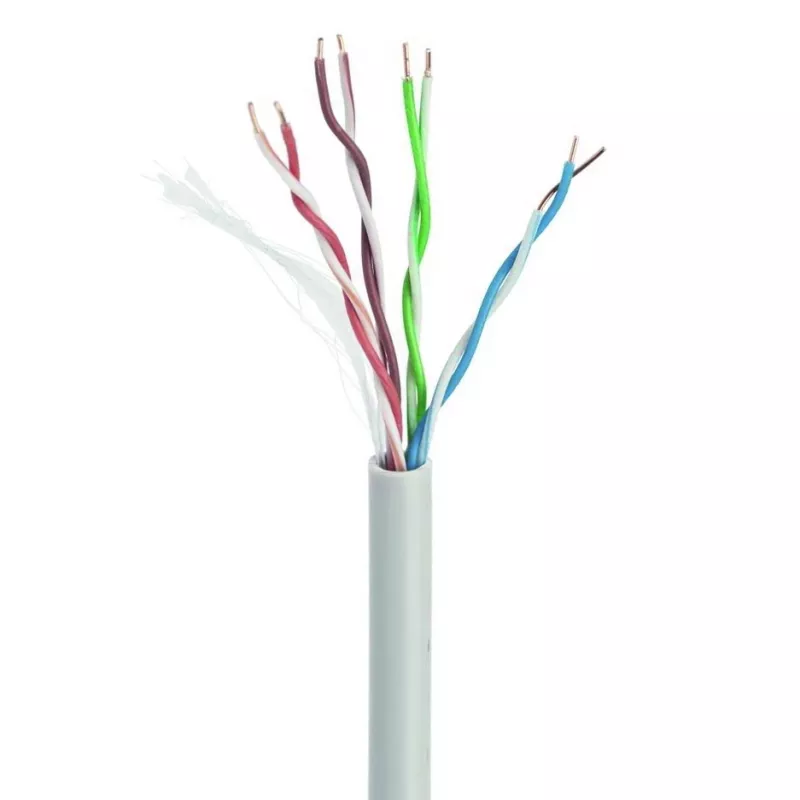 Gembird CAT5e UTP LAN-kabel (CCA), massief, 100 m, grijs