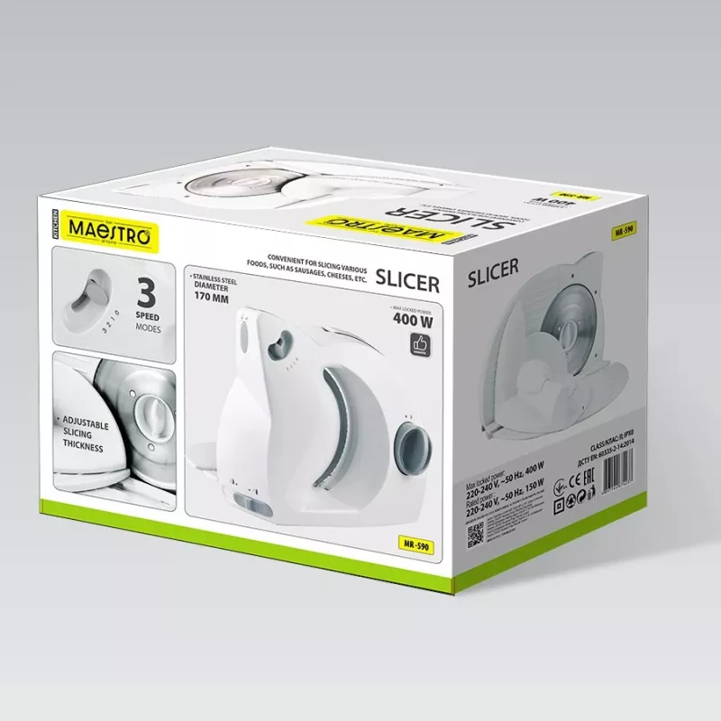 Maestro MR-590 snijmachine wit
