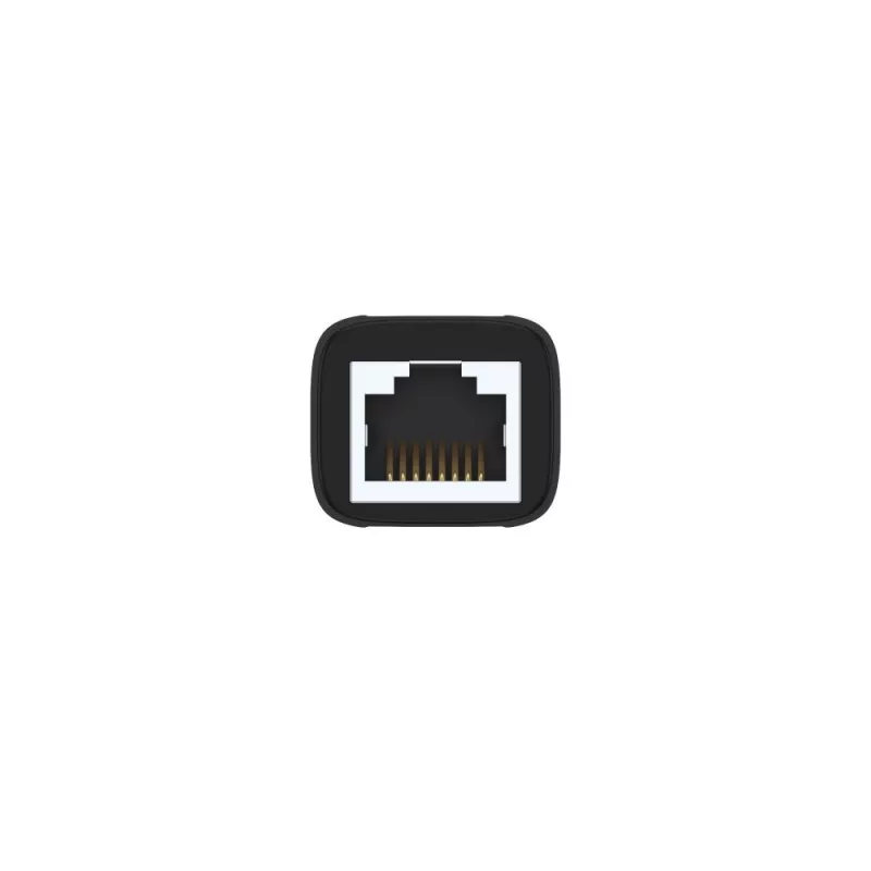 Unitek A1026BK RJ45 female-naar-female koppeling, Cat.6, 1 Gbps, zwart