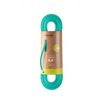 Klimtouw Edelrid Rope Siskin Eco Dry 8,6 mm, 60 m, icemint