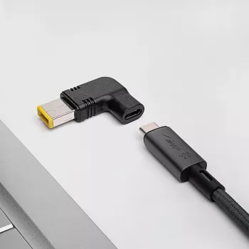 Akyga AK-ND-C11 oplaadadapter USB-C naar Lenovo Slim Tip voor notebooks, 18,5-20 V, 100 W