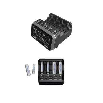 Batterijlader SKYRC NC2200 4‑kanaals voor AA/AAA 2200mAh cellen