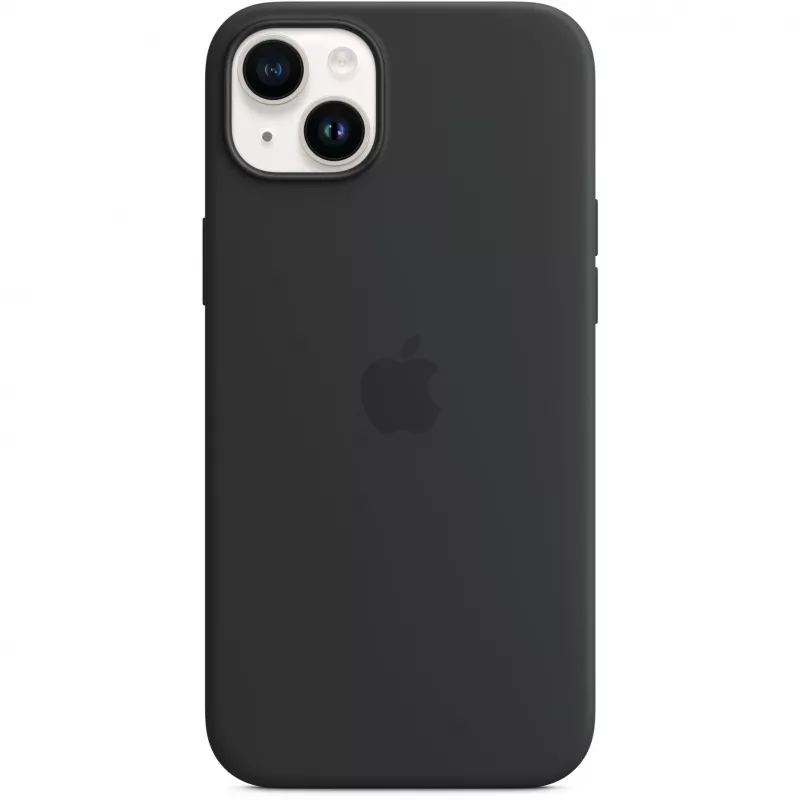 Apple iPhone 14 Plus Siliconen Case met MagSafe – Midnight