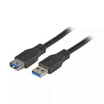 Efb K5237.1,8 USB-kabel zwart