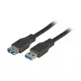 Efb K5237.1,8 USB-kabel zwart