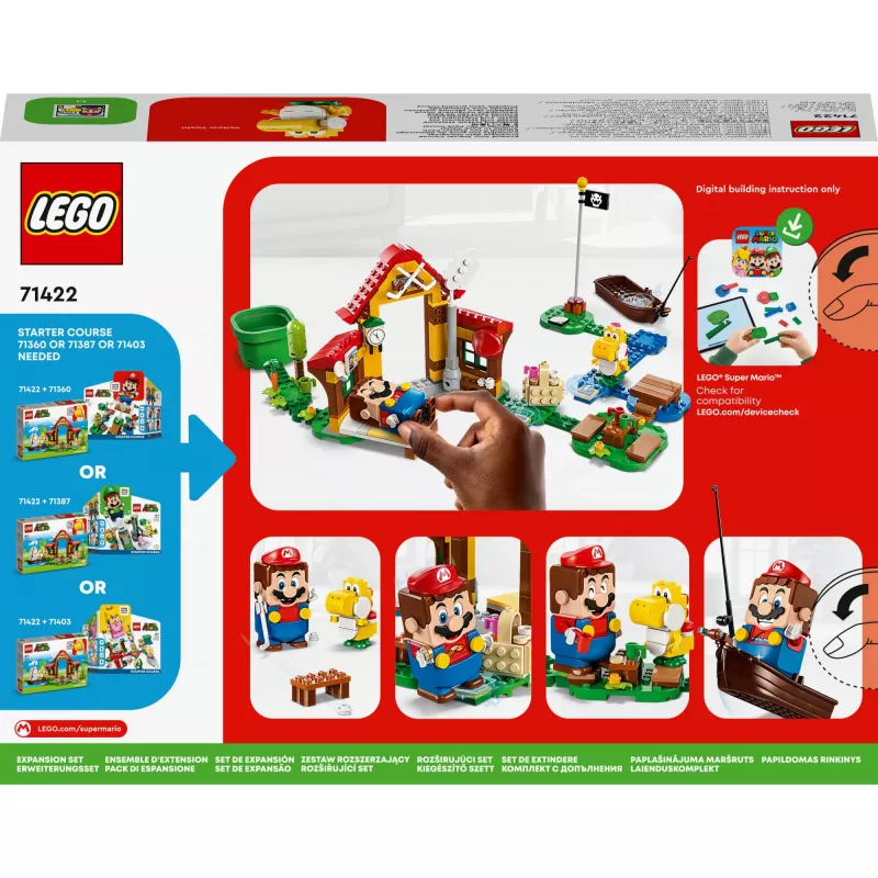 LEGO SUPER MARIO 71422 UITBREIDINGSSET - PICKNICK BIJ MARIO THUIS