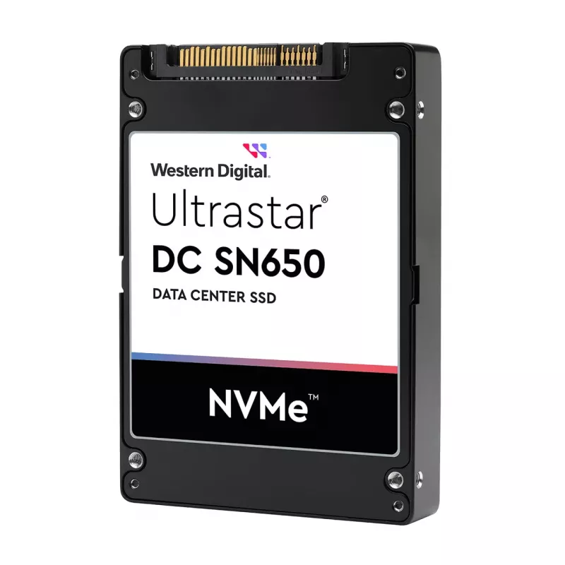 SSD WESTERN DIGITAL Ultrastar DC SN650 7680 GB U.3 PCIe TLC ISE