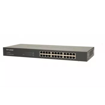 TP-Link 24-poorts Gigabit rackmount netwerkswitch, unmanaged, Gigabit Ethernet (10/100/1000), full duplex, rackmontage, 1U