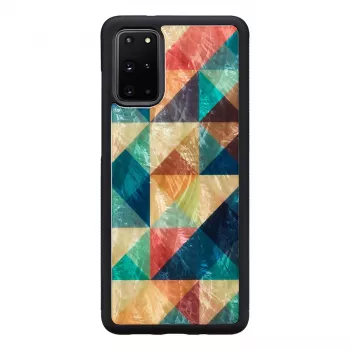 Hoes iKins voor Samsung Galaxy S20+ Mosaic zwart