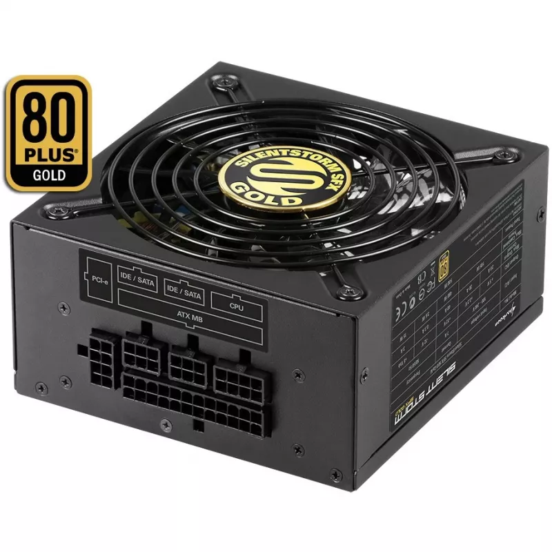 Sharkoon SilentStorm SFX 500 Gold voeding (intern) 80 PLUS Gold AC 100-240 V 500 watt