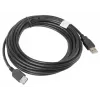 Lanberg CA-USBE-10CC-0050-BK USB-kabel 5 m USB 2.0 USB A zwart (CA-USBE-10CC-0050-BK)