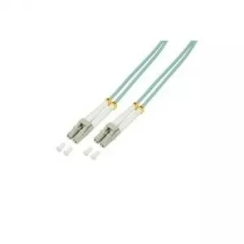 Logilink - patchkabel - LC multimode (M) - LC multimode (M) - 15 m - glasvezel - 50/125 micrometer - OM3 - halogeenvrij - aquamarijn (FP3LC15)