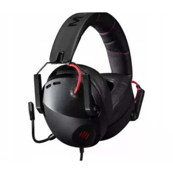 Headset mad-catz P.I.L.O.T. 3 — bedrade binaurale gaming-headset, 3,5 mm, 50 mm drivers, 105 dB gevoeligheid, zwart