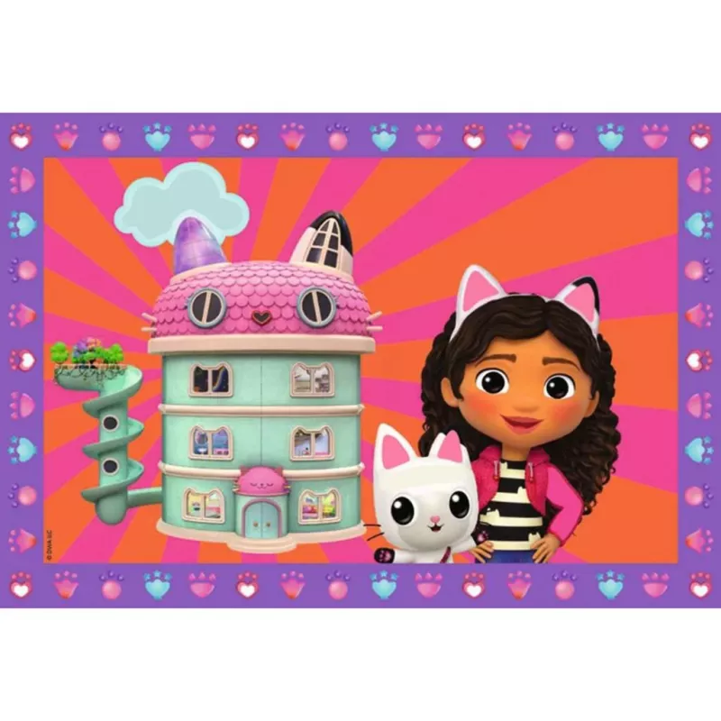 Junior Paint by Numbers - DreamWorks Gabby's Dollhouse (2 ontwerpen)