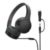 Belkin SoundForm bedrade on-ear koptelefoon voor kinderen, zwart. AUD010hqBK