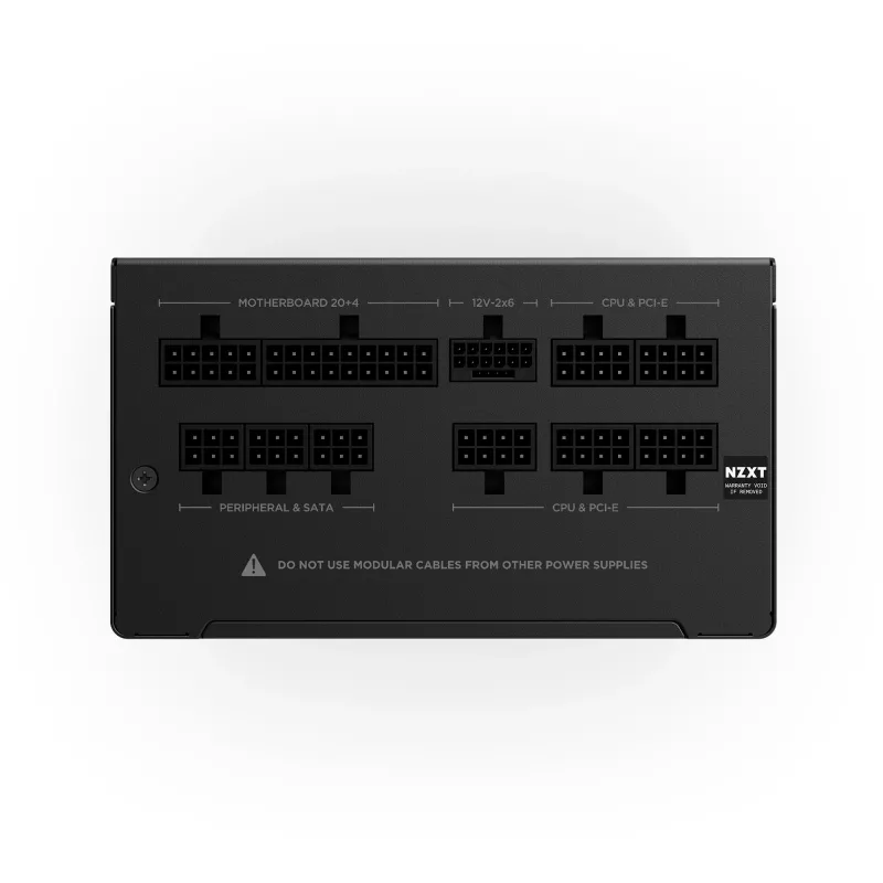 C1000 GOLD CORE, pc-voeding zwart, 1x 12-pin High Power GPU, 3x PCIe, kabelmanagement, 1000 watt
