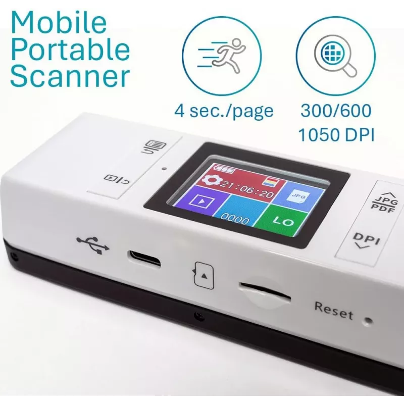 Handscanner IRIS IRIScan Book 7 Dyslexie