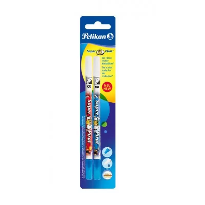 Gum Pelikan Super-Pirat F/B meerkleurig 2 stuks
