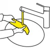 Ruitenreiniger-accessoire Kärcher 2.633-130.0 — microvezeldoekjes 275 mm (2 stuks)